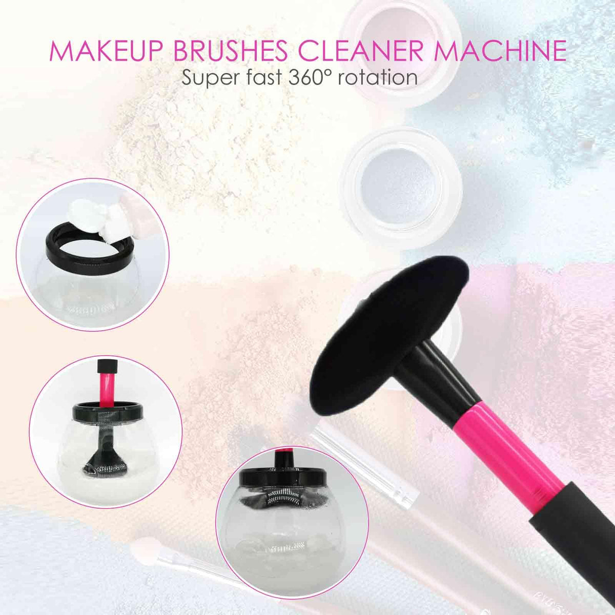 Mezclador de Esmalte de Uñas BRILLIRARE Eléctrico con Co para Suministros de Extensiones de Pestañas