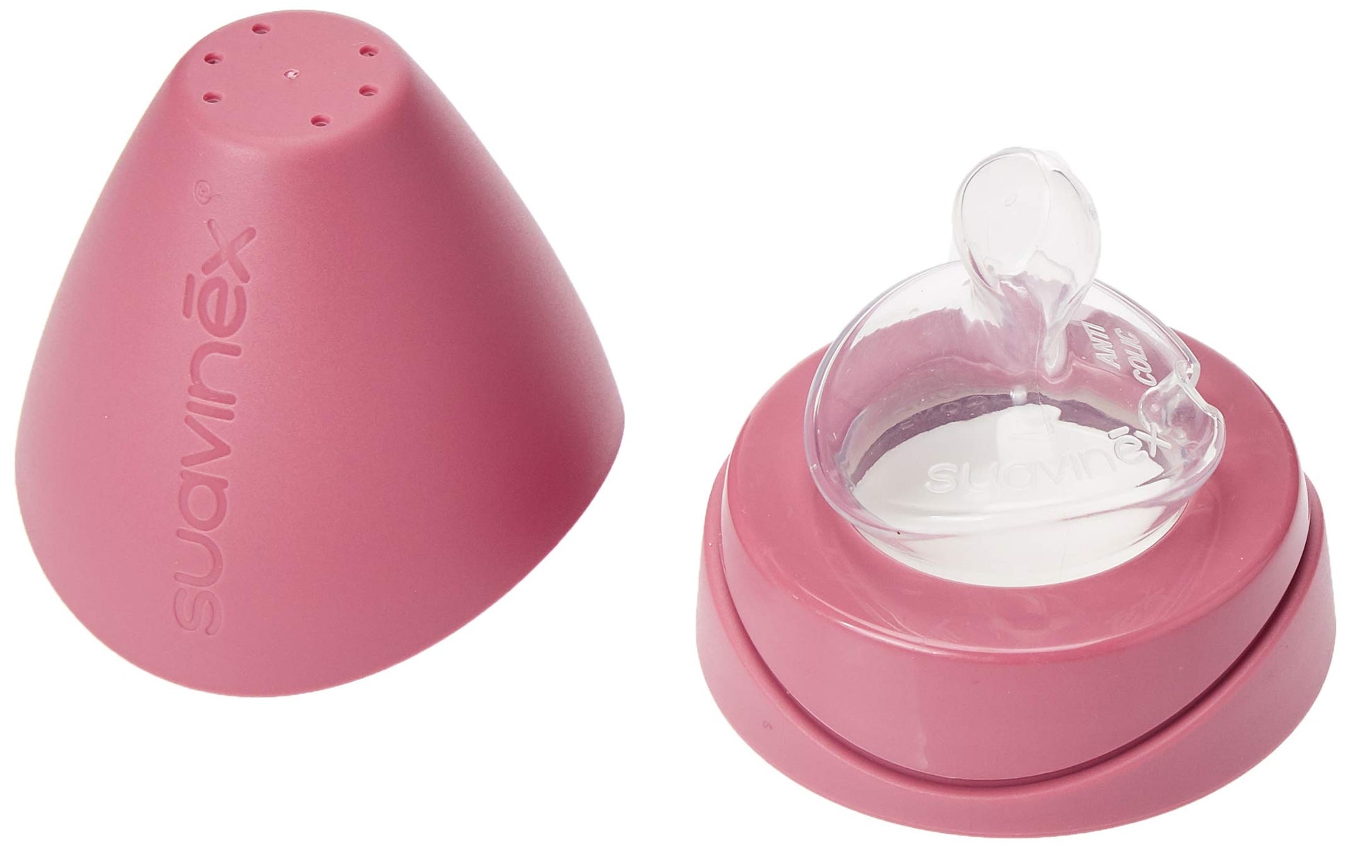 BIBERON 360ML FLUJO DENSO "LE CIRQUE" ROSA SUAVINEX
