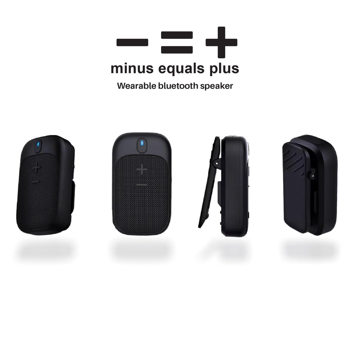 Altavoz Bluetooth Personal Portátil Resistente al Agua con Micrófono Integrado y Larga Duración de Batería