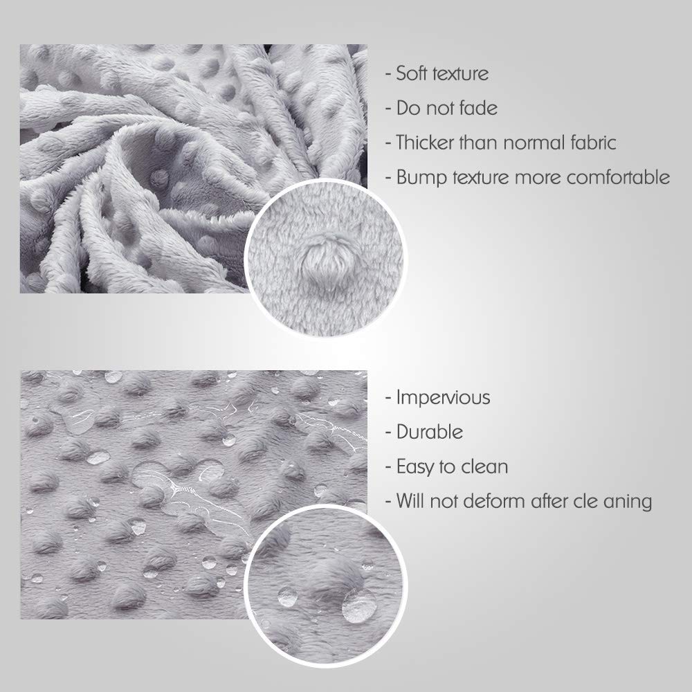 Cambiador de pañales para bebé, ultra suave, funda para cambiador de pañales, 100% algodón, sábanas para cambiar de mesa para bebés y niños, Cambio de cubierta de la almohadilla, Gris