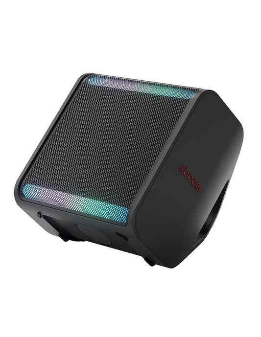 LG xboom Stage 301 AI by will.i.am | Bocina Bluetooth Portátil | Sonido Estéreo con AI y Calibración Inteligente | 12 hrs de Batería | Resistente al Agua IPX4 | Karaoke y DJ App
