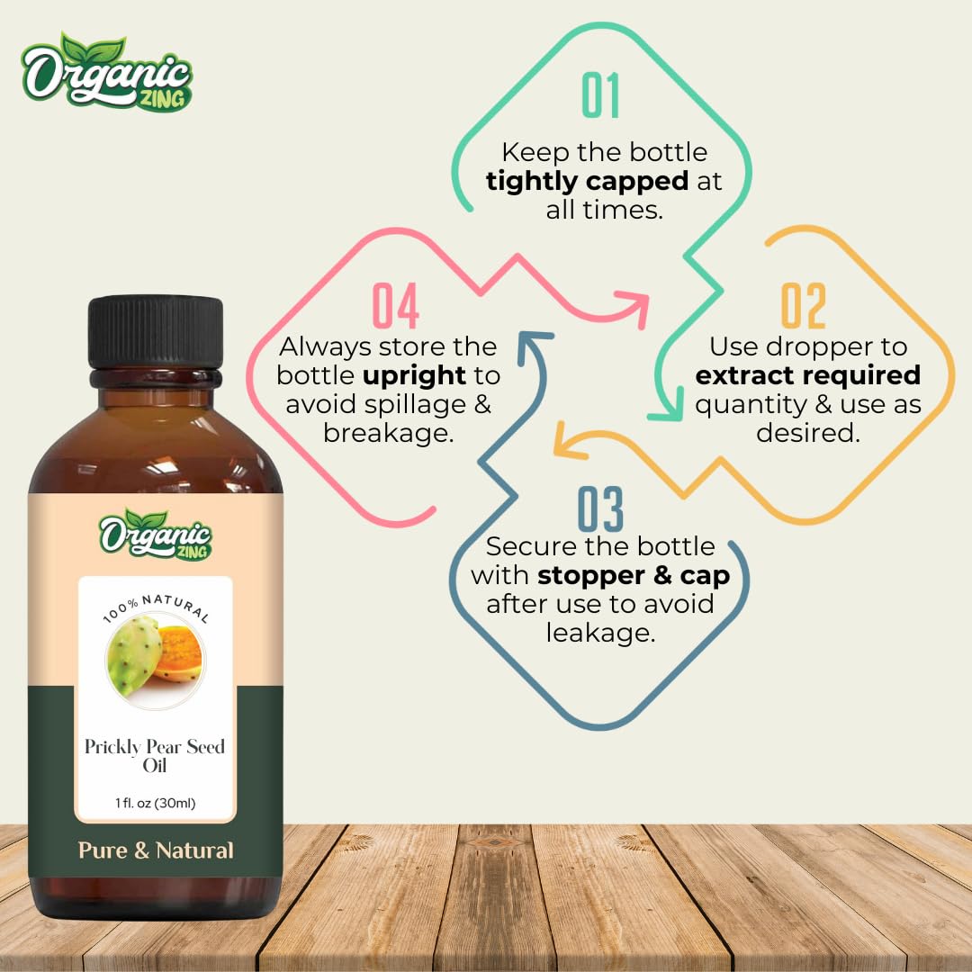 Organic Zing Top Oil Parent (30 ML (1 Fl Oz), Prickly Pear Seed)
