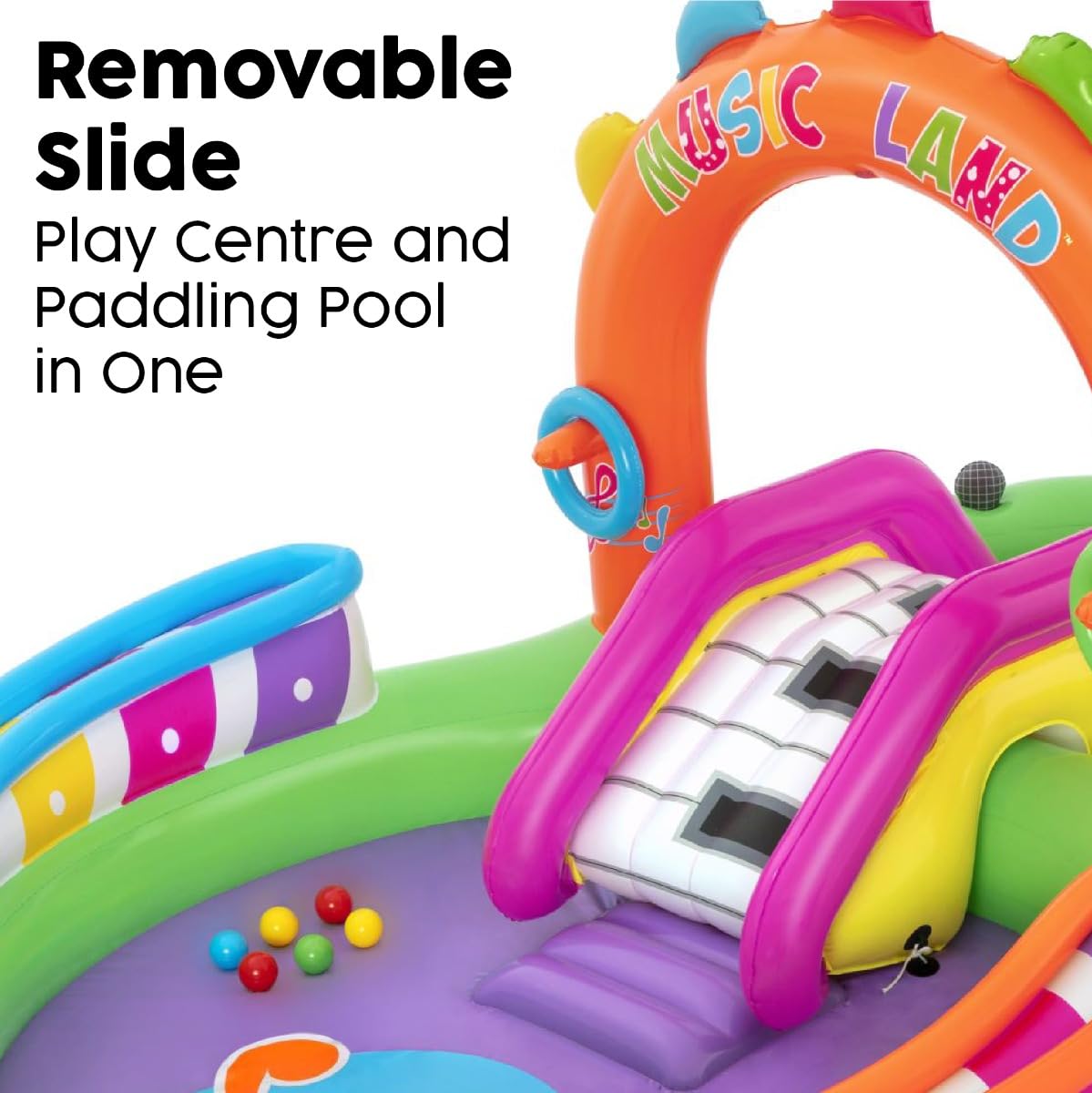 Bestway Alberca Inflable 295 x 190 cm x 137cm Centro de Juegos Acuaticos