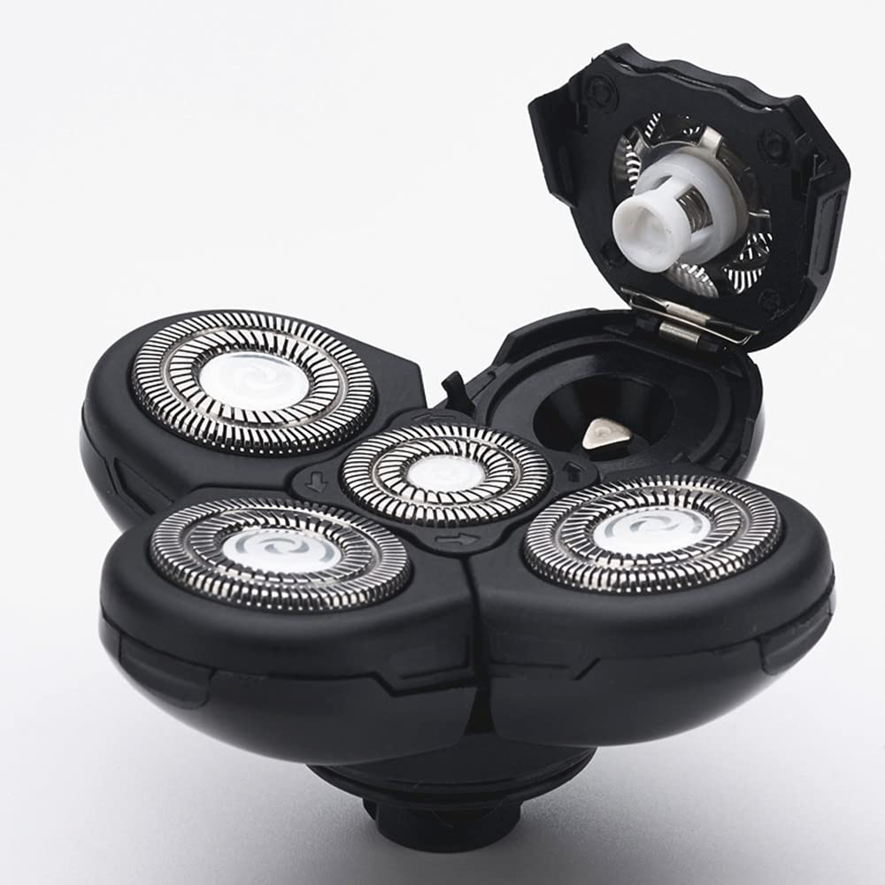 Accesorios de afeitadora universales de 5 cabezales para afeitadora eléctrica, afeitadora flotante, un mejor regalo para hombres, conector triangular