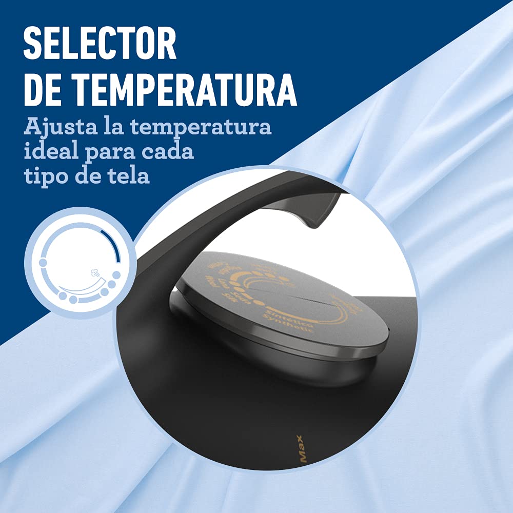 Plancha de Vapor Oster Negra Tecnología Aerocerámica