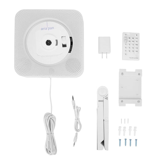 Reproductor De CD Portátil con Control Remoto e Interfaz USB Mp3 Radio FM Altavoz HiFi
