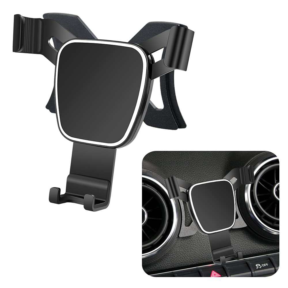 Soporte para Teléfono de Coche LUNQIN Negro para Audi A3 S3 RS3 2014-2020