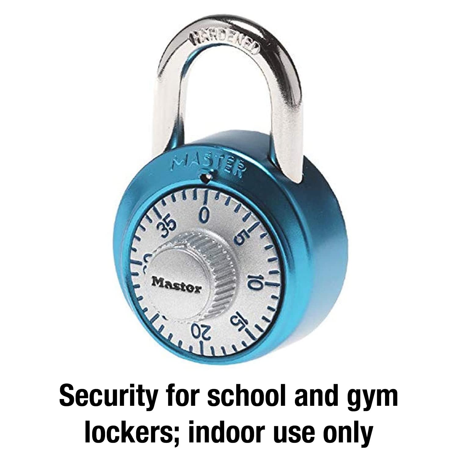 Candado de Combinación Master Lock Azul Claro