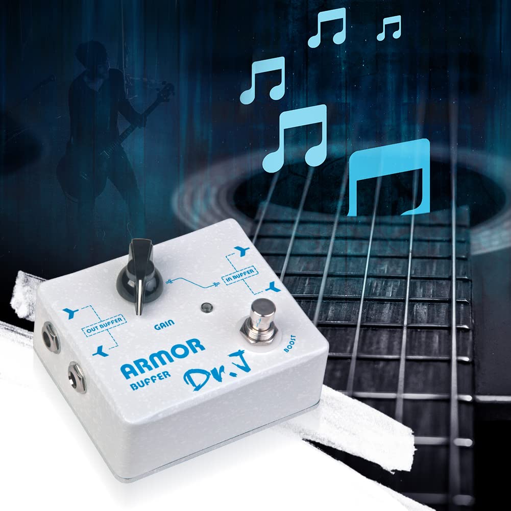 Pedal Efecto JOYO Doble Búfer y Refuerzo Gama Alta Dr.J Series para Guitarra Eléctrica