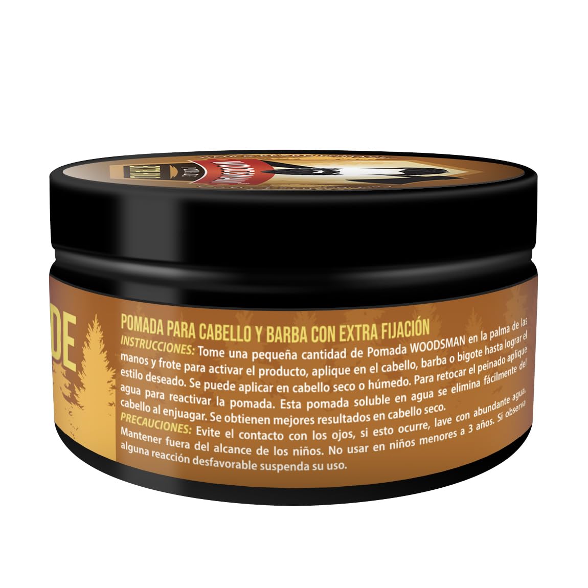 Woodsman - Pomada para Cabello y Barba Extra Firme 113g. (4oz.)