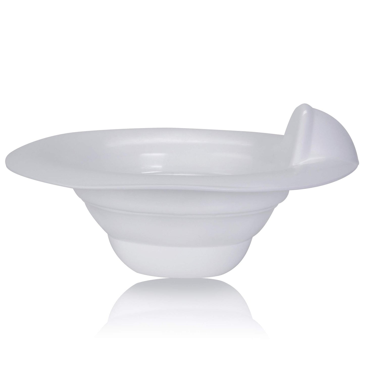 Kalencom Potette Plus Premium: Potty de Viaje Portátil con Liner Reutilizable y 10 Liners Desechables. 2-en-1: Potty y Anillo de Entrenamiento. Blanco