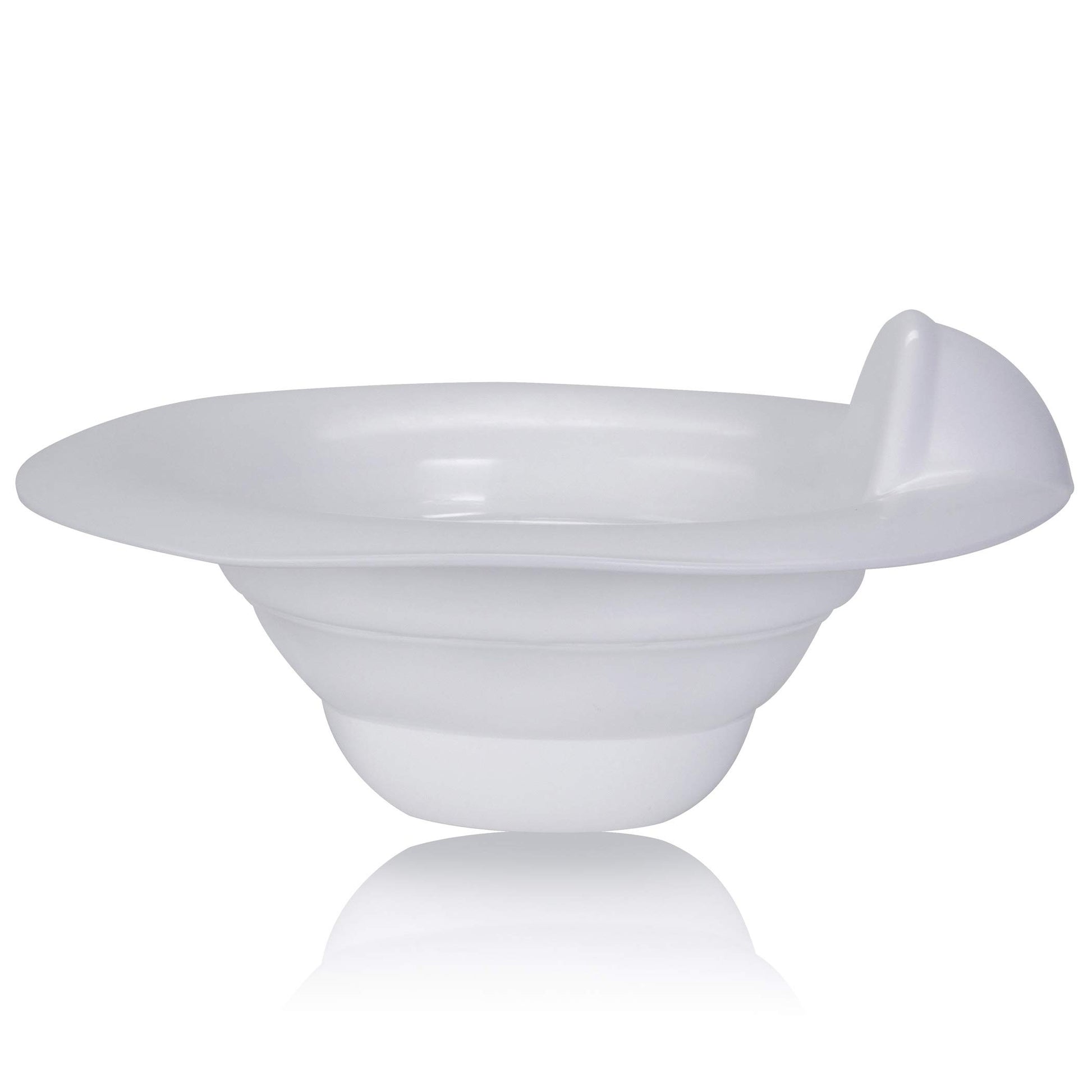 Kalencom Potette Plus Premium: Potty de Viaje Portátil con Liner Reutilizable y 10 Liners Desechables. 2-en-1: Potty y Anillo de Entrenamiento. Blanco