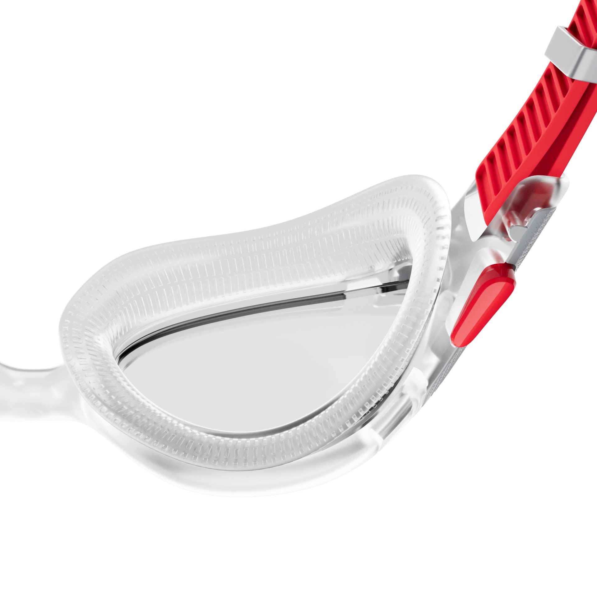 Gafas Speedo Transparentes Rojas Biofuse 2.0 para Adultos Unisex