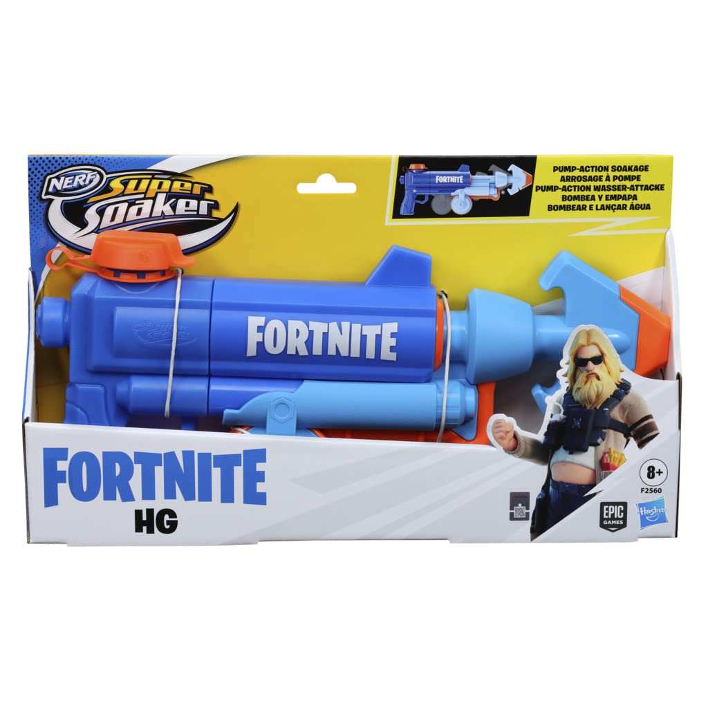 Lanzador Nerf Super Soaker Fortnite HG