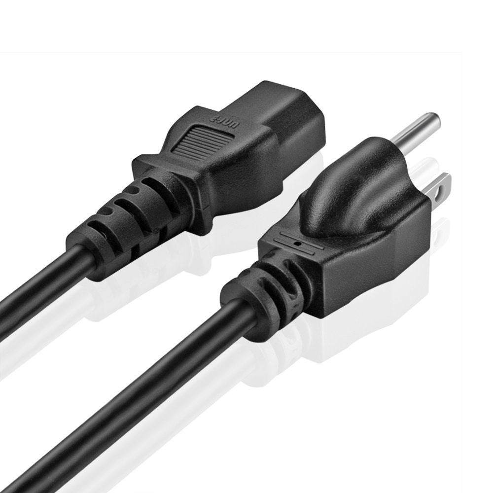 Cable de Alimentación CA omnihil para Amplificador de Guitarra Boss Katana 50 Blanco 15 ft