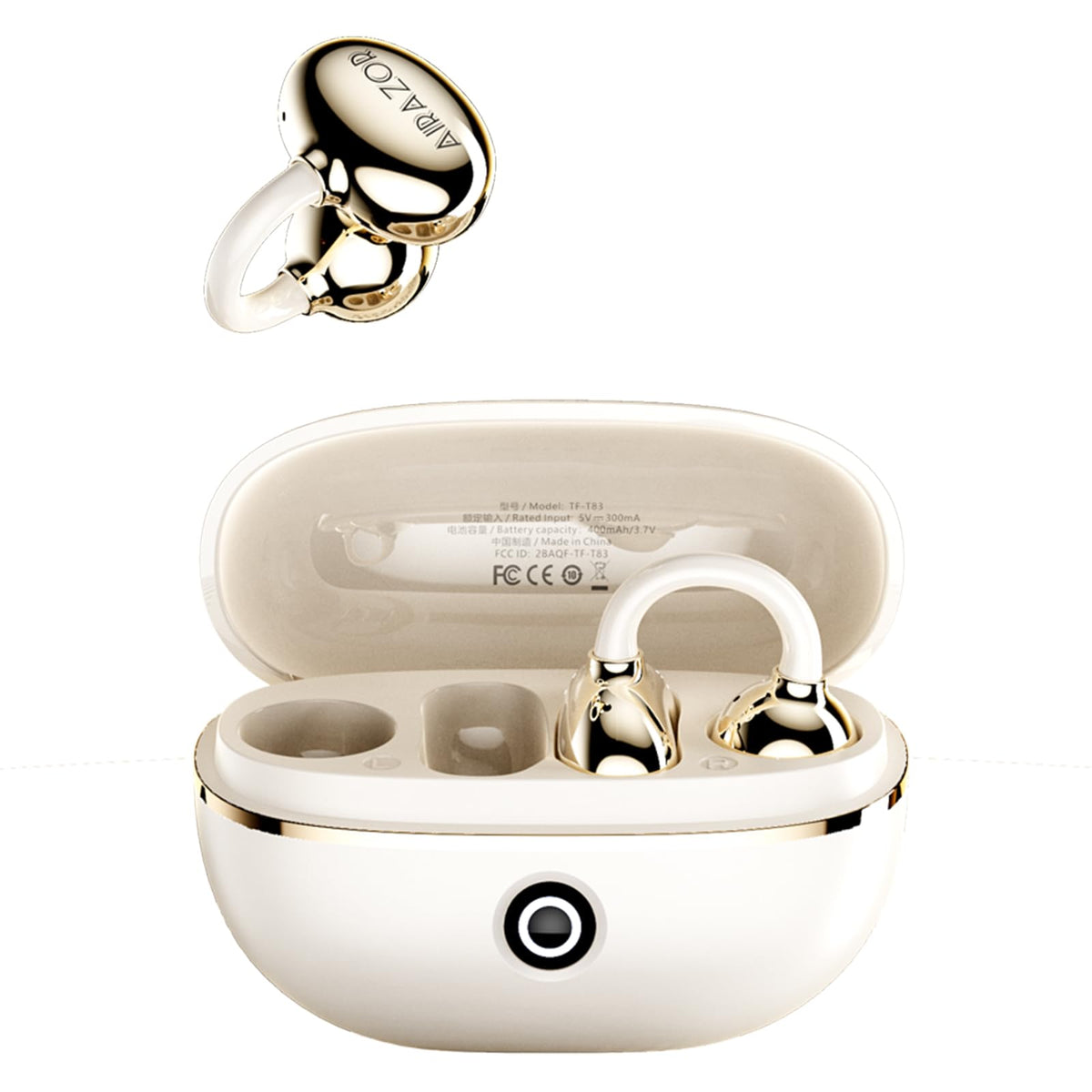 Auriculares Deportivos Inalámbricos Transformers Blanco Clip