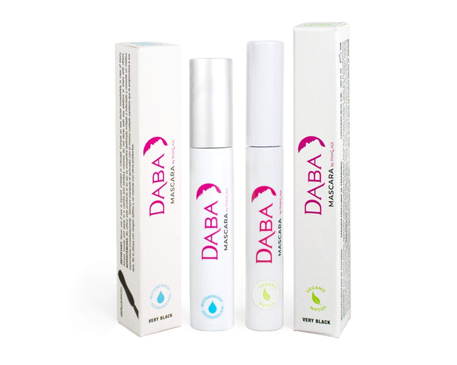COMBO DABA MASCARA (DABA MASCARA WATERPROOF + DABA MASCARA VEGANO) By Dabalash