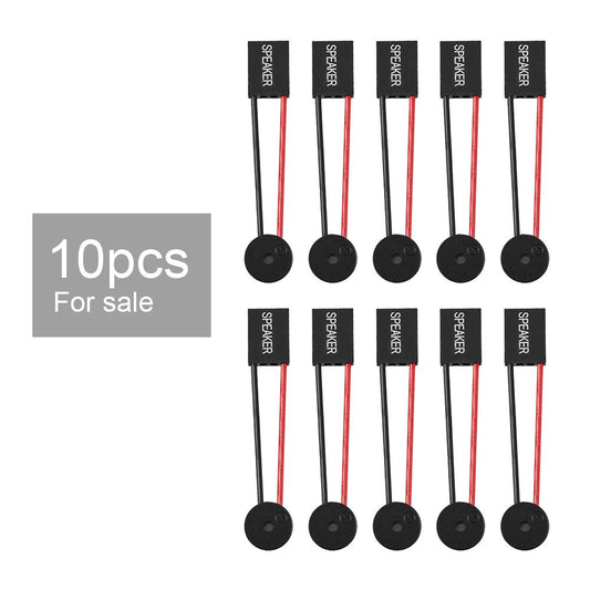 Eboxer 10Pcs Computadora Altavoz Interno Buzzer PC Case Buzzer Desktop Speaker Mainboard para reparación de computadoras