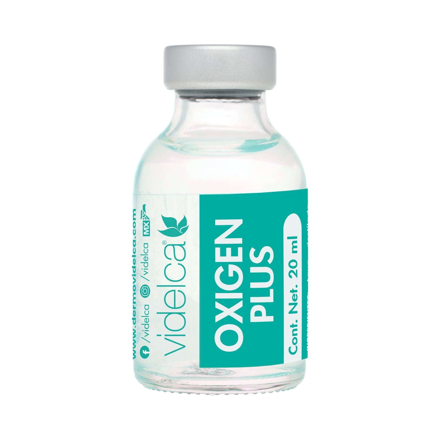 Oxigenante Vial Videlca Oxygen Plus Antienvejecimiento 20ml para Dermapen