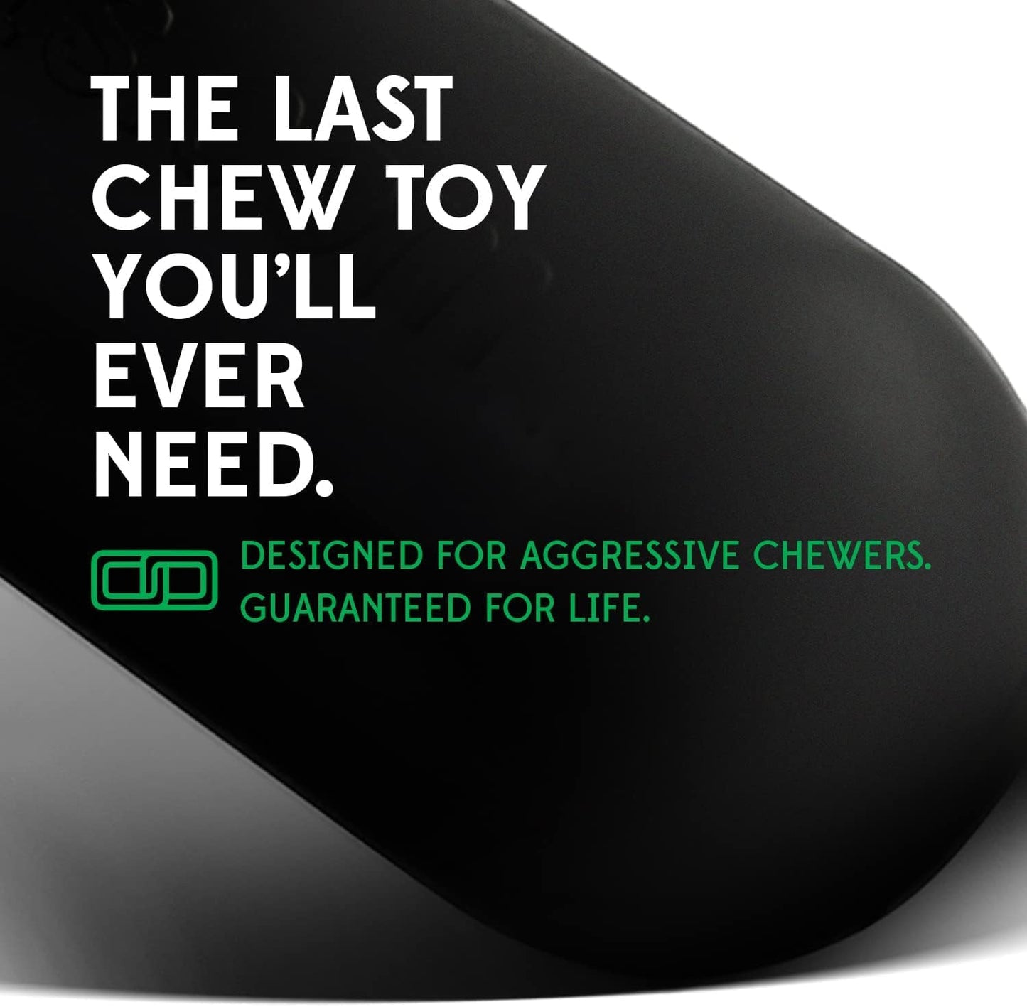 Goughnuts Rubber Dog Chew Toy Med .75