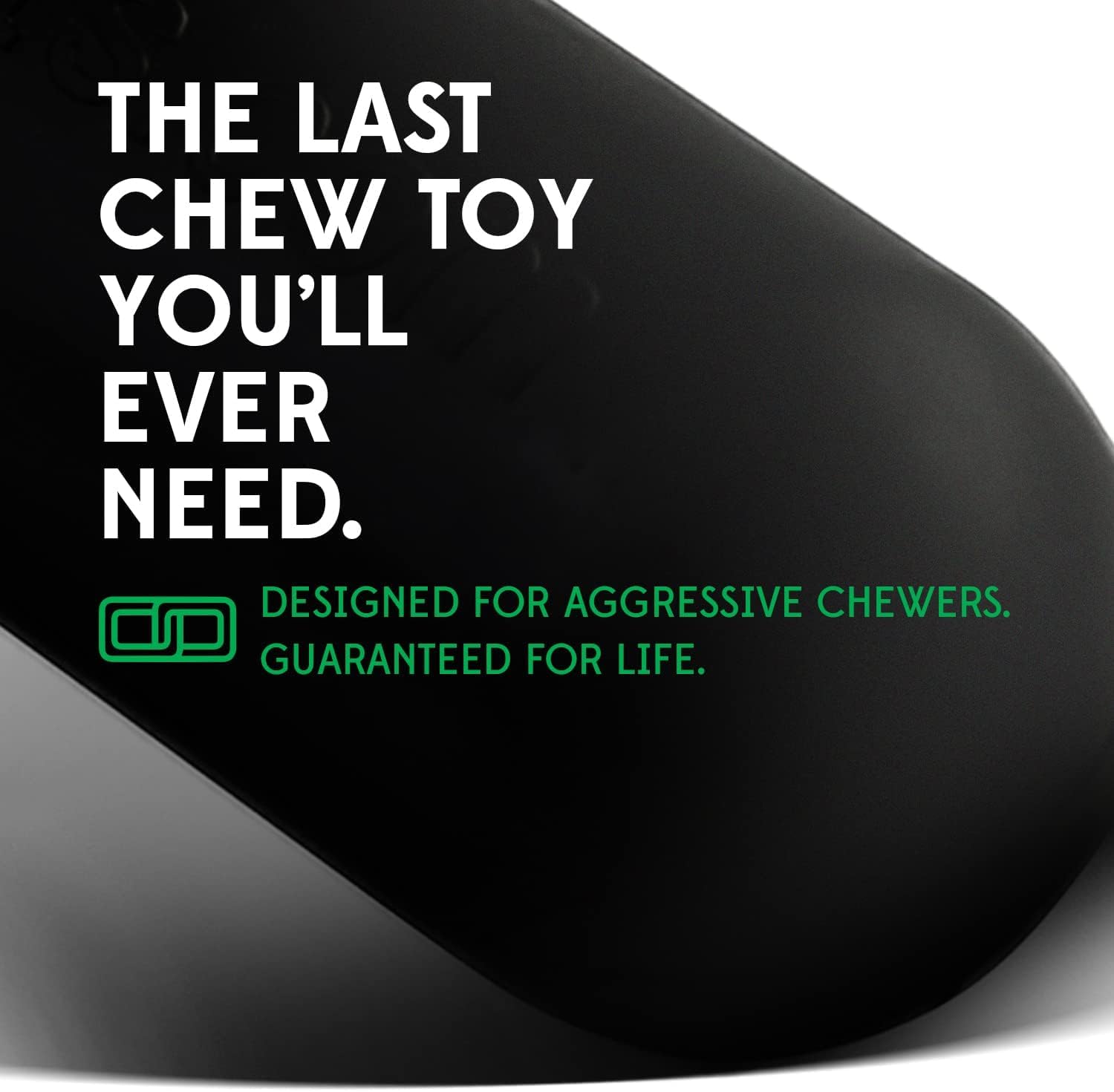 Goughnuts Rubber Dog Chew Toy Med .75