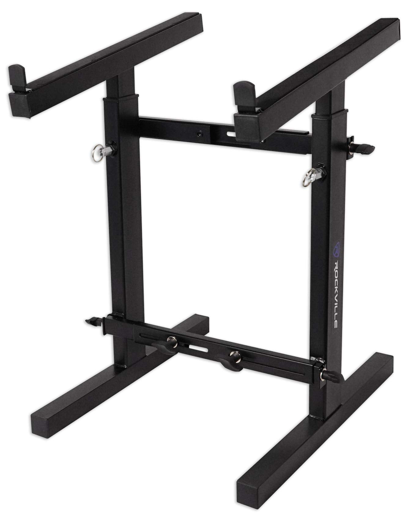 Soporte Mezclador Portátil Rockville Ajustable en Altura y Ancho