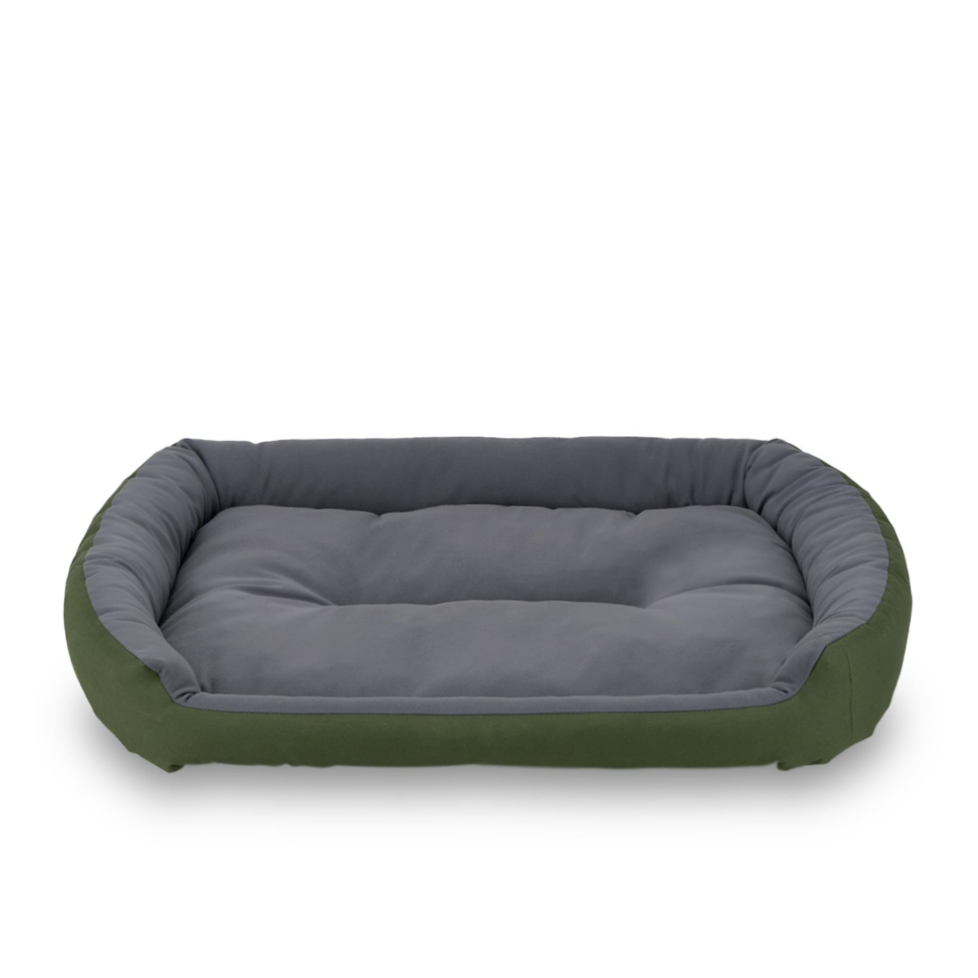 Cama para Perro PETS APPAREL HILLS Verde Gris Resistente Confortable Relleno Suave Large