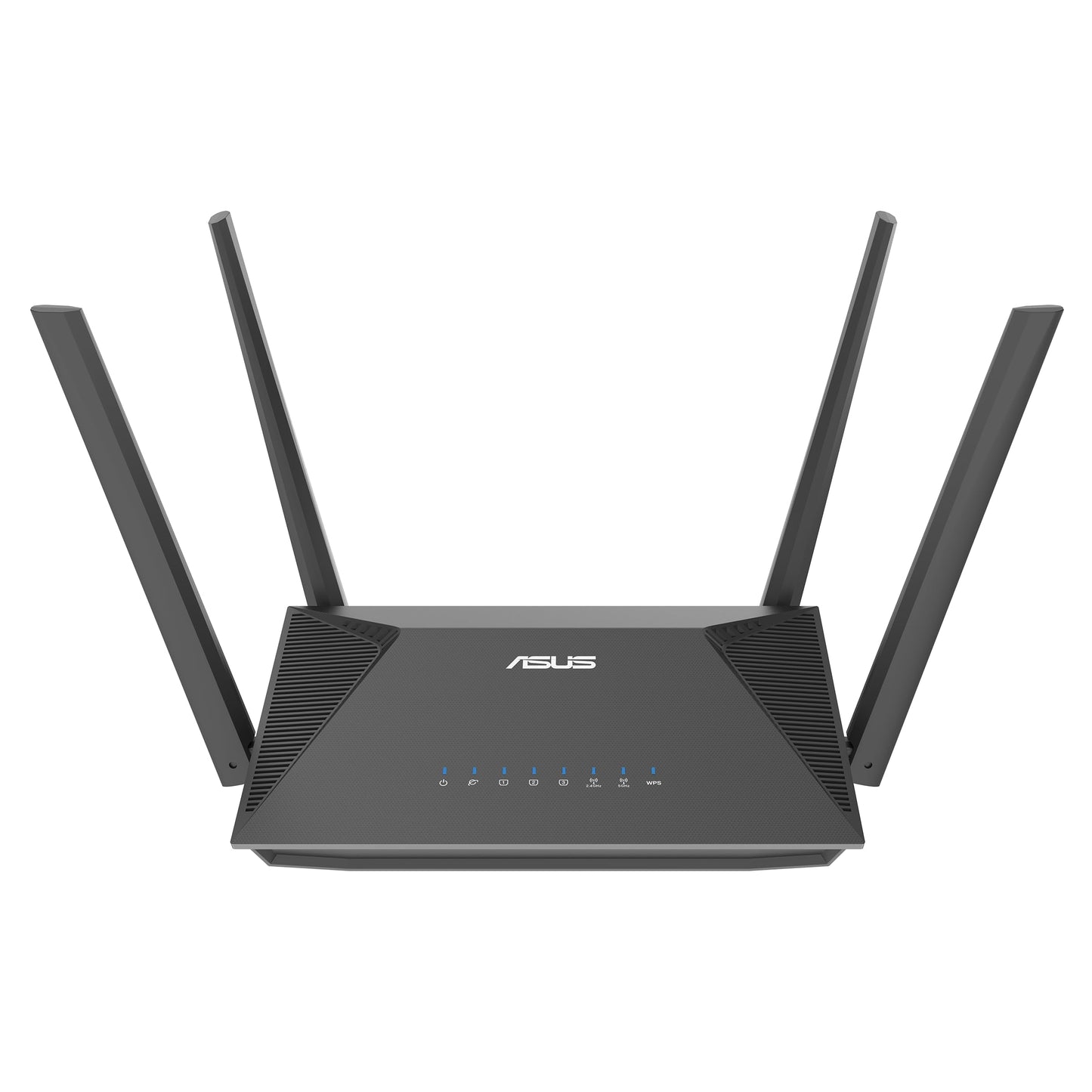 ASUS Router RT-AX52 (AX1800) WiFi 6 de Doble Banda, protección instantánea, programación de Control Parental, VPN incorporada, Compatible con AiMesh
