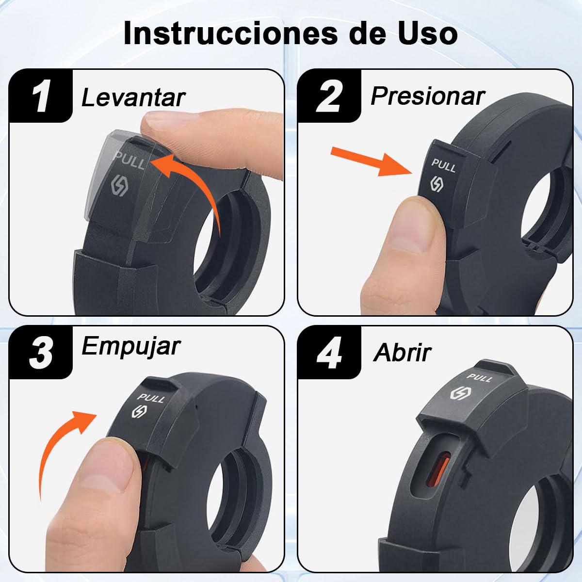 ADILIKADII Cargador de Teléfono para Motocicleta de 30W Tipo C PD y 18W USB A, Cargador Rápido Impermeable IP65 con Doble USB Carga Rápida, Accesorios para Motocicleta de Celulares Móviles Cámaras GPS