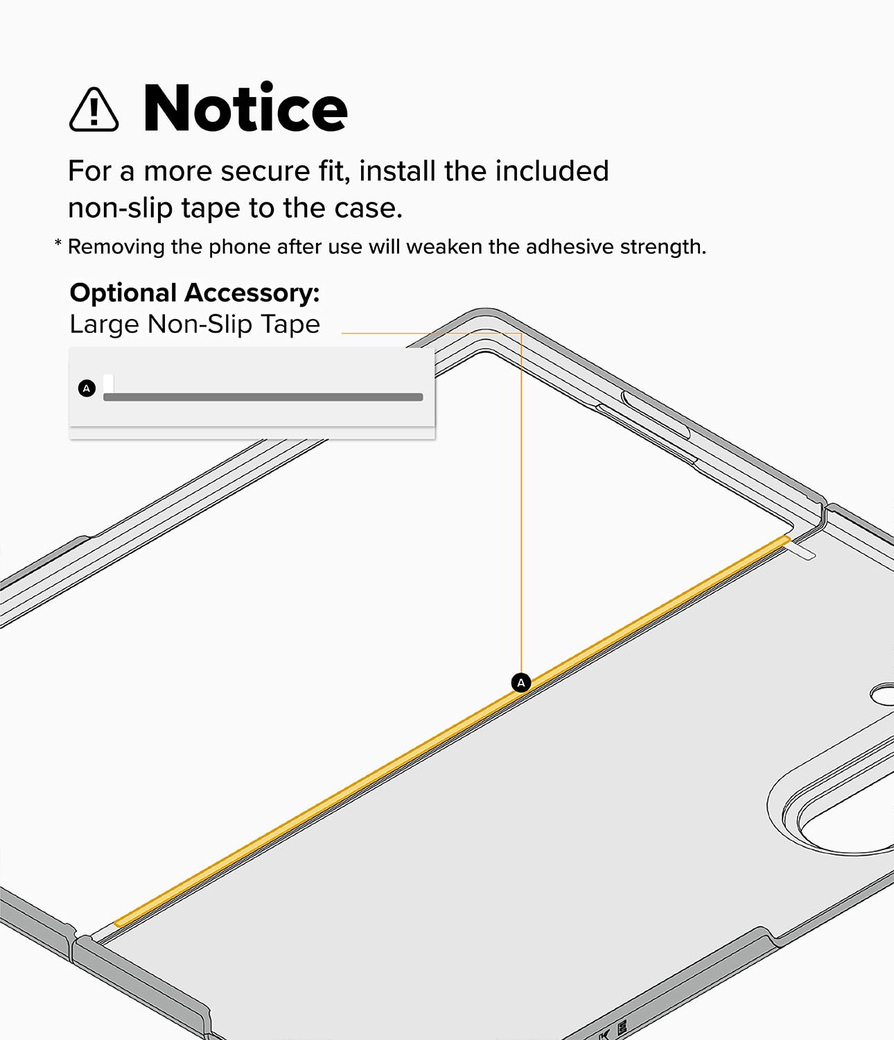 Funda Compatible Samsung Galaxy Z Fold 7 Ringke Clear con Parachoques a Prueba de Golpes y Protección de Lente Transparente Avanzada