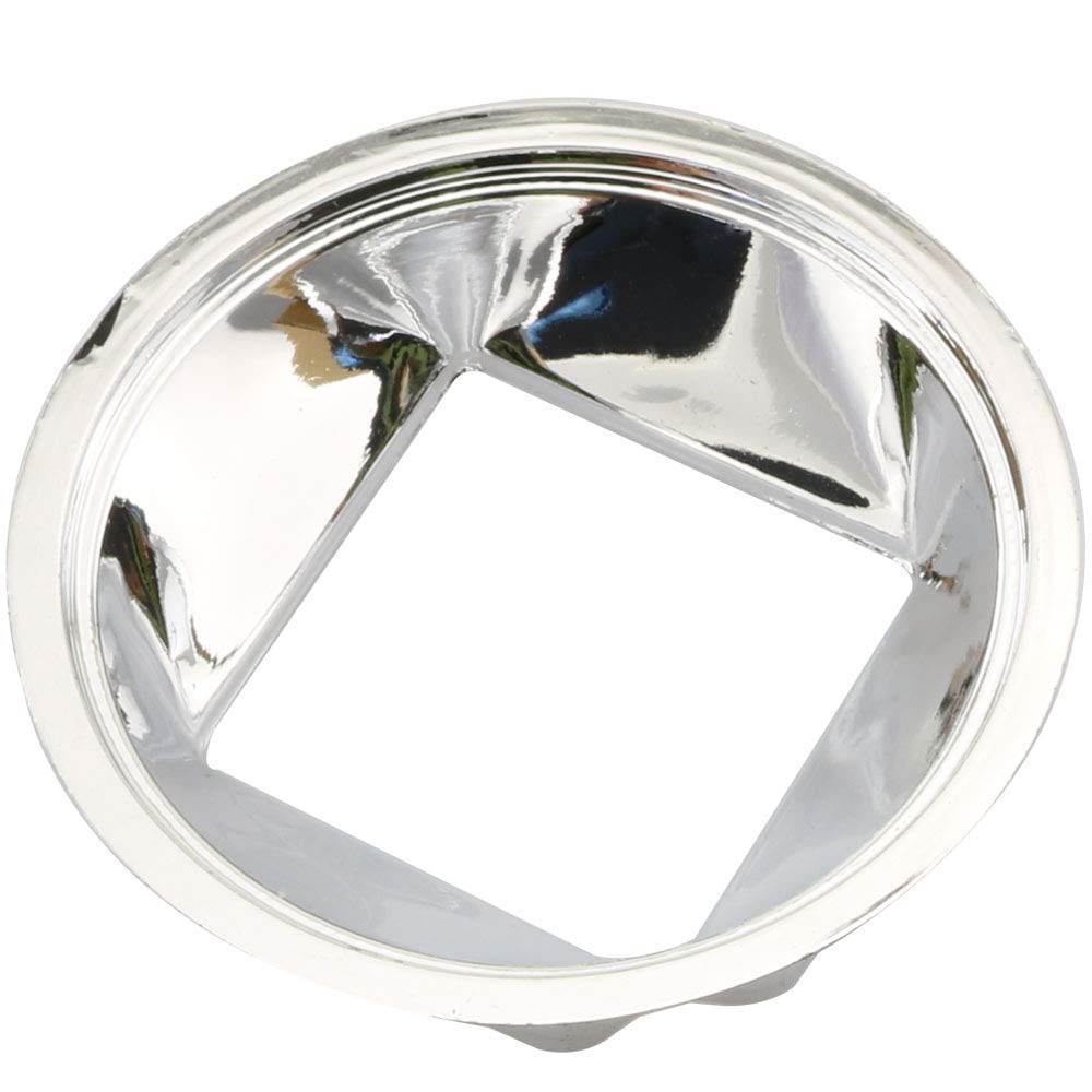 MEETOOT 1 juego de lentes de 120 grados de 44 mm + carcasa de base reflectora de 50 mm + soporte fijo para lámpara LED de 20 W-100 W, kit de copa reflectora LED