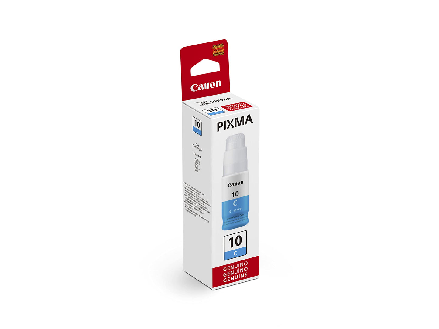 Canon Tinta GI-10 C Botella De Tinta Cian con 70ml para G5010/G6010/G7010