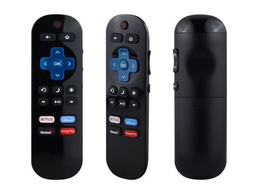LIDERT Control Remoto Compatible con RCA Roku Smart TV Netflix Disney+ Google Play