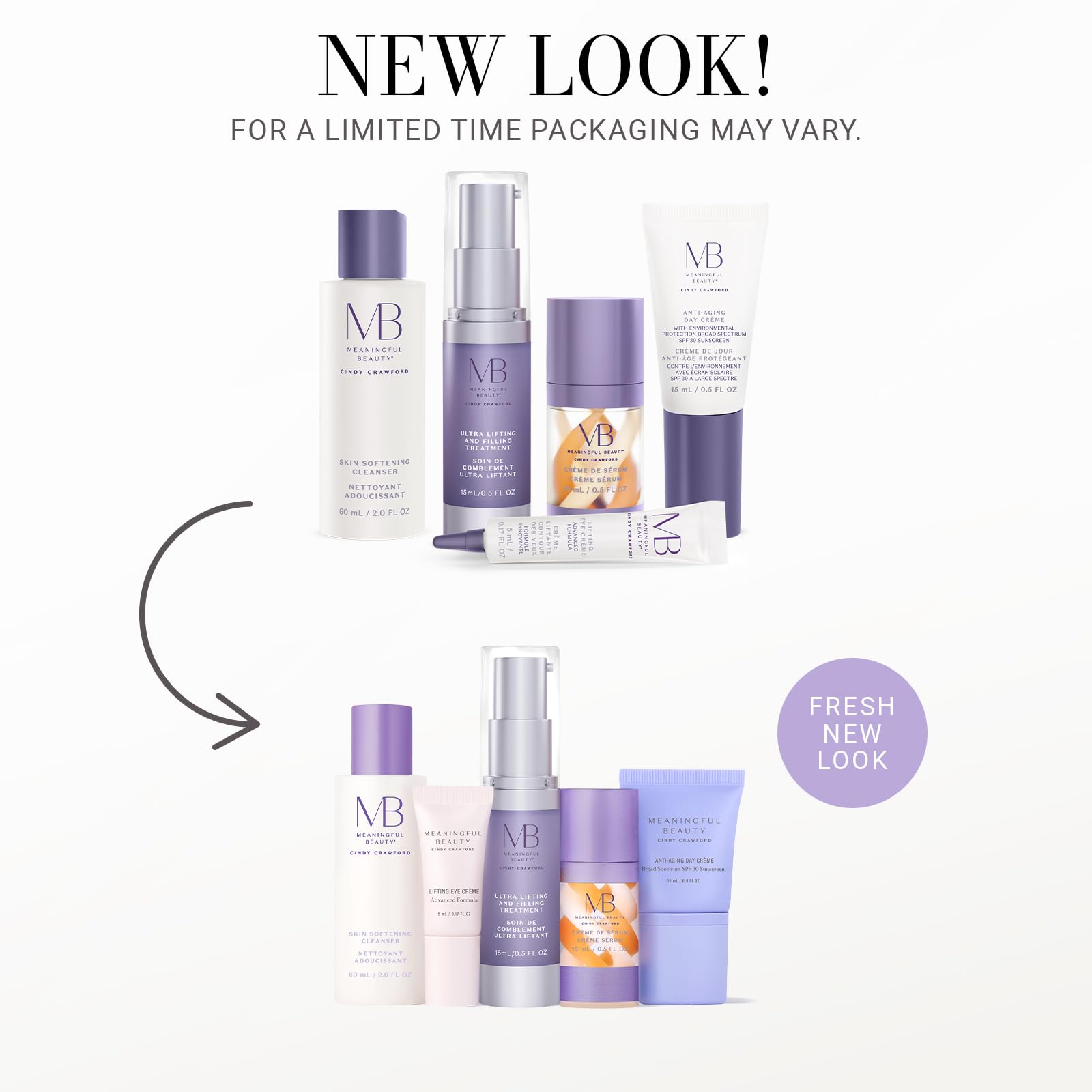 Kit de Cuidado Diario Anti-Aging Meaningful Beauty Lifting y Firming