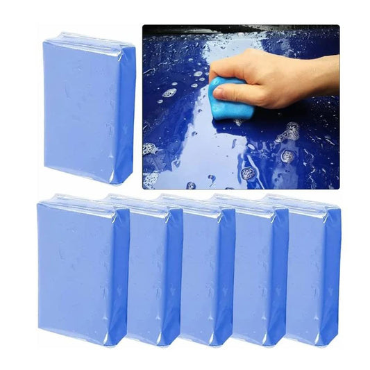 Barra Arcilla Magia Coche Azul Descontaminante para Limpieza de Detalles y Vidrios
