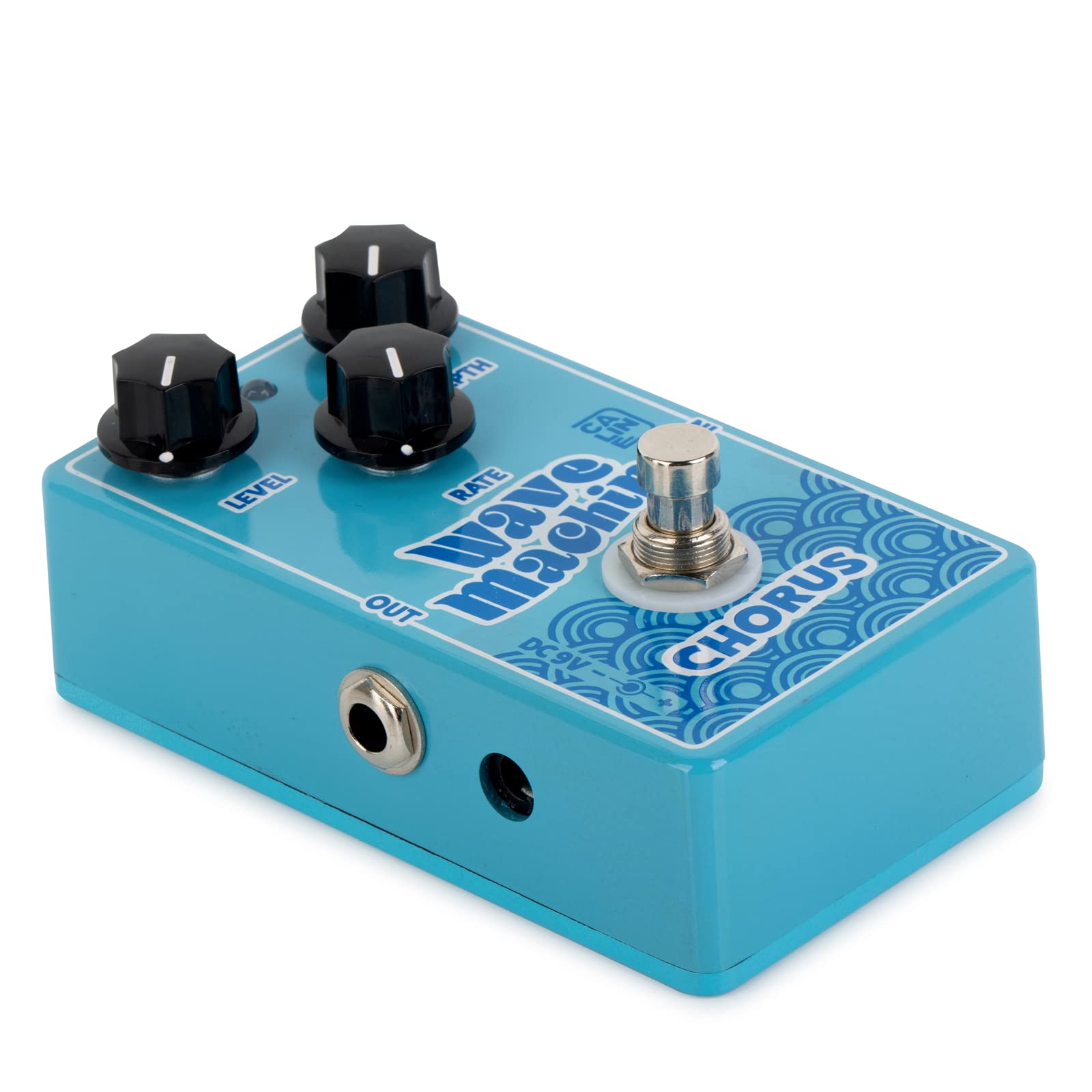 Caline CP-505 Wave Machine Chorus Pedal de efecto guitarra True Bypass carcasa de aleación de aluminio azul