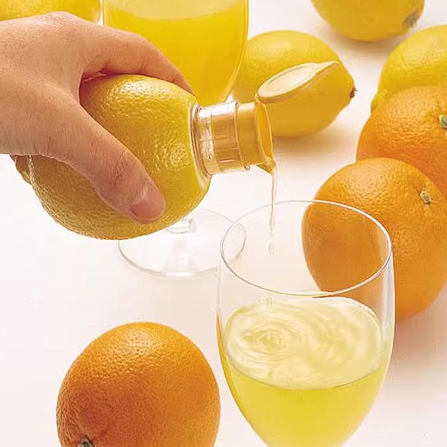 Cocororo Pelador, pelador de frutas y verduras, doble cuchilla multifuncional, tiras de juliana para patata, naranja, limón, con exprimidor de limón y espiral de papa (1 juego)