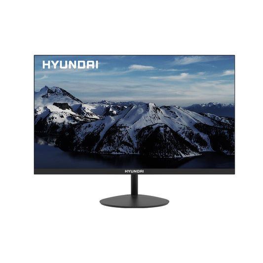 HYUNDAI View 24” Monitor de Oficina, VA 1920x1080p, 60Hz, OD 5 ms, Diseño Delgado, HDMI Incluido - Negro