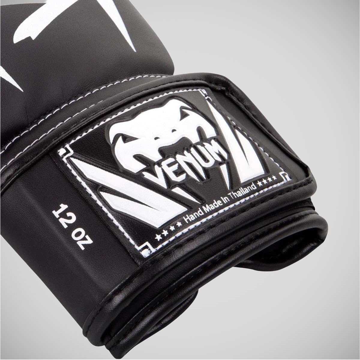 Guantes de Boxeo Venum Negro Blanco Elite