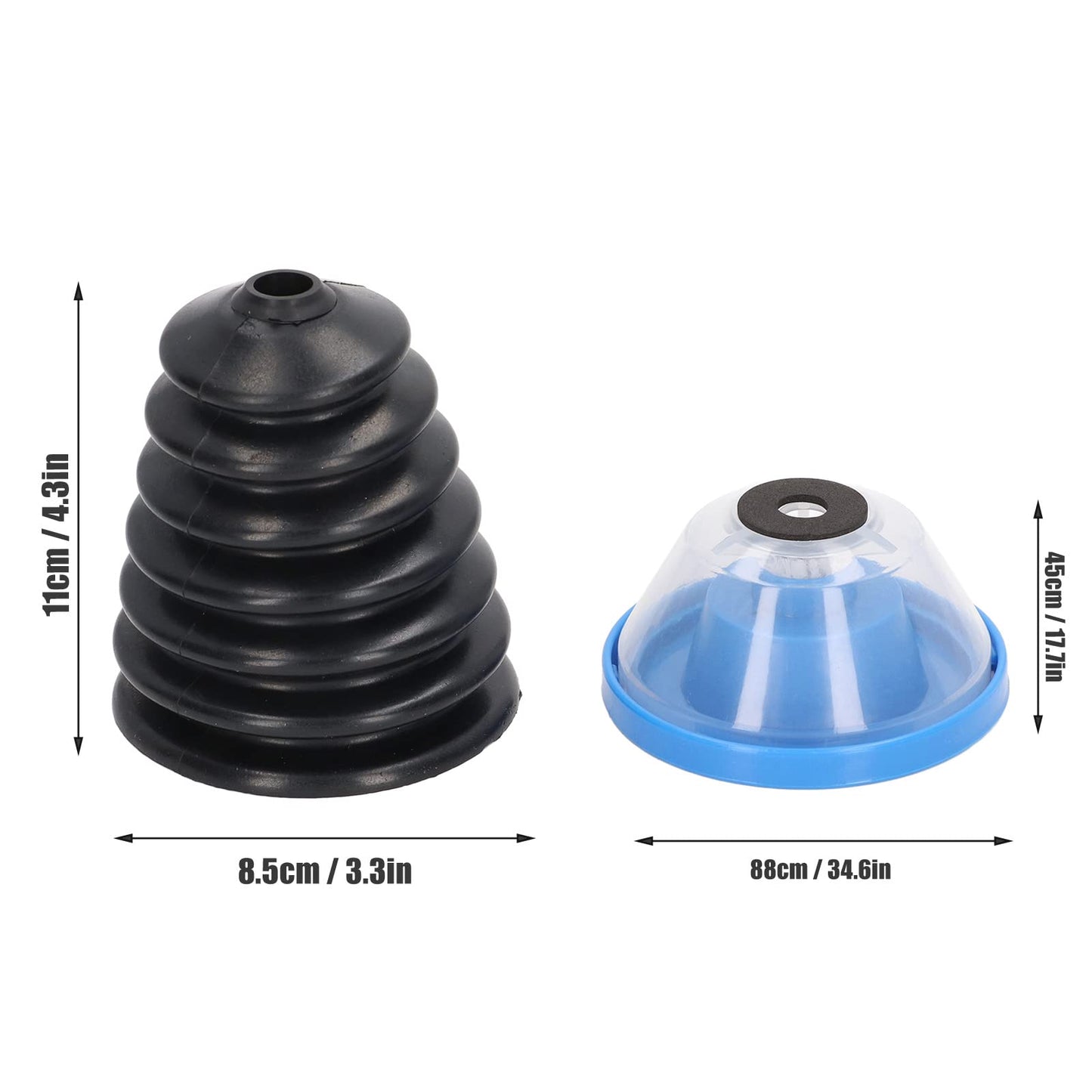 Colector De Polvo De Taladro Eléctrico, Cubierta Antipolvo Para Taladro Eléctrico, Colector De Polvo Con Almohadillas De Goma Adecuado Para Brocas De 4-10 Mm/0,2-0,4 Pulgadas