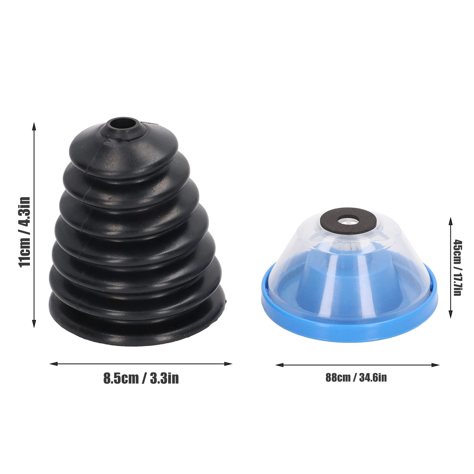 Colector De Polvo De Taladro Eléctrico, Cubierta Antipolvo Para Taladro Eléctrico, Colector De Polvo Con Almohadillas De Goma Adecuado Para Brocas De 4-10 Mm/0,2-0,4 Pulgadas