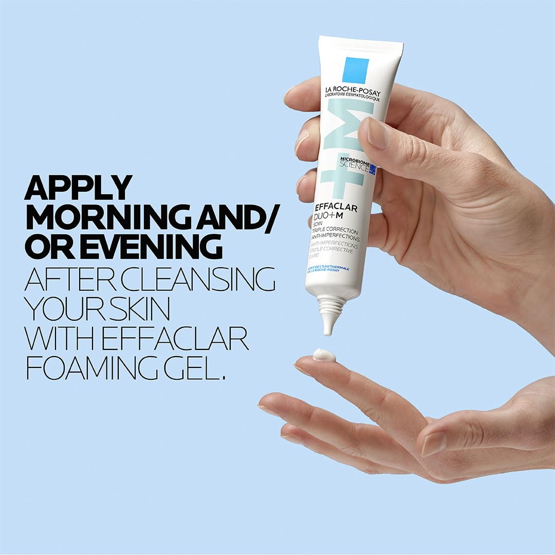 La Roche-Posay Effaclar DUO (+) M Crema hidratante anti-imperfecciones, 40ml