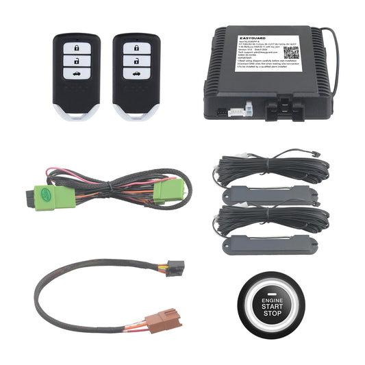 Arrancador Remoto EASYGUARD Plug Play PKE Honda Acura Negro