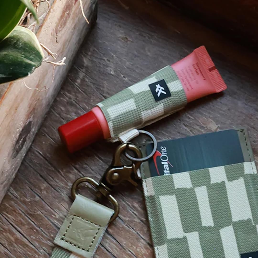 Thread Wallets - Llavero elástico con soporte de brillo de labios, Scout, Talla única