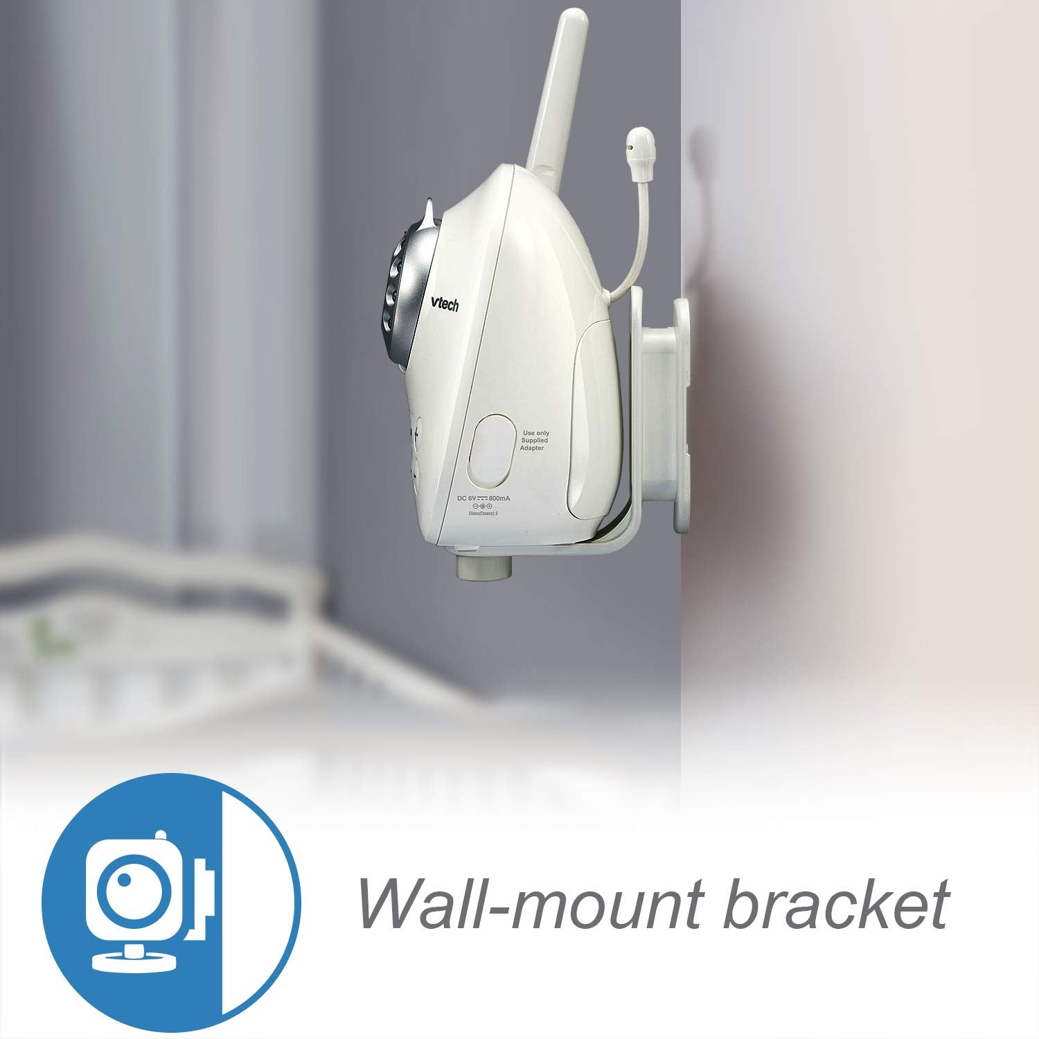 Monitor de Bebé VTech Blanco Paquete de 1