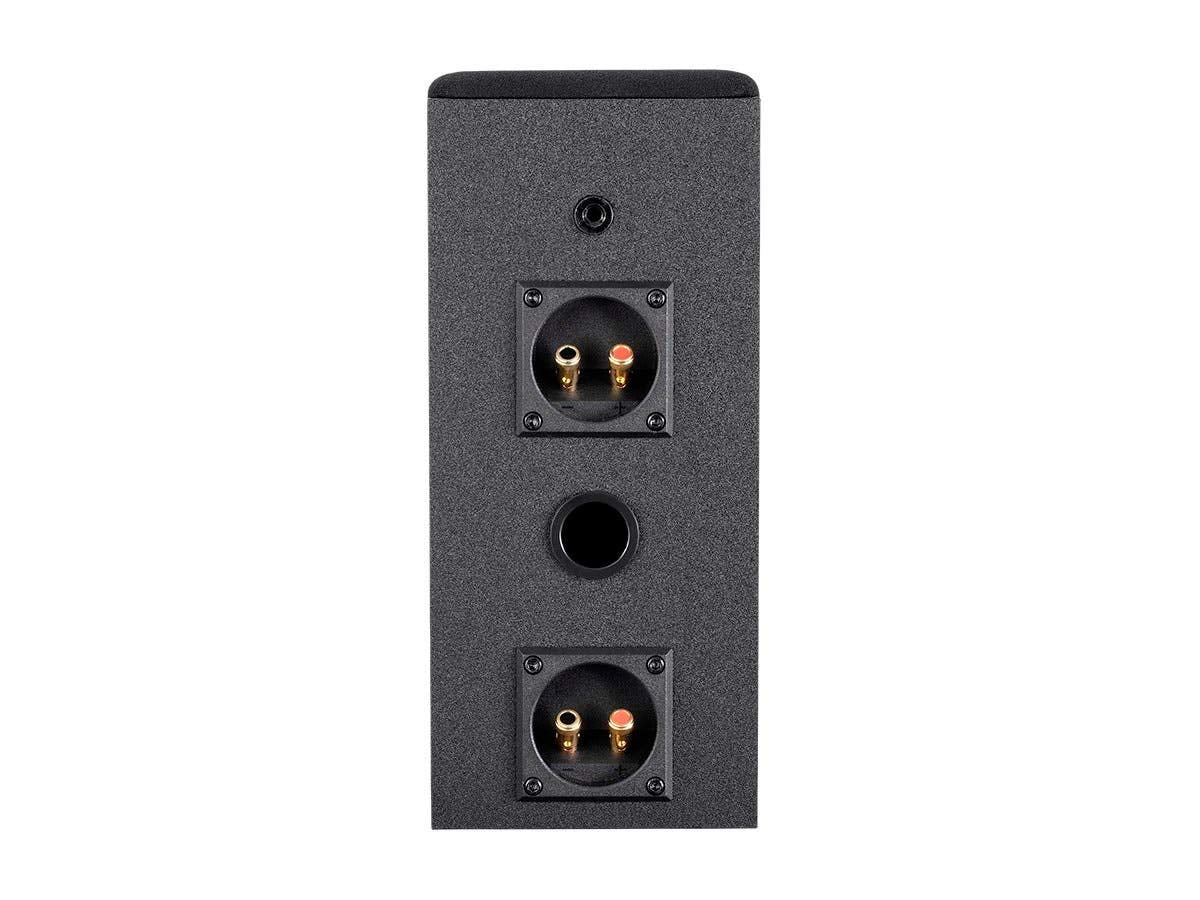 Mono 133833 Premium Immersive Satellite Speakers - Black (Pair) with 3Inch Woofer, 3/4Inch Aluminum Dome & 100 Watt Input Power