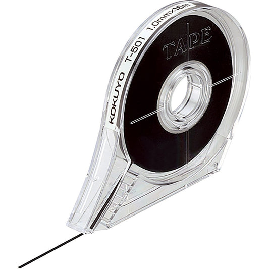 Cinta Adhesiva Kokuyo Bordes Negro Ancho 1mm Largo 16m