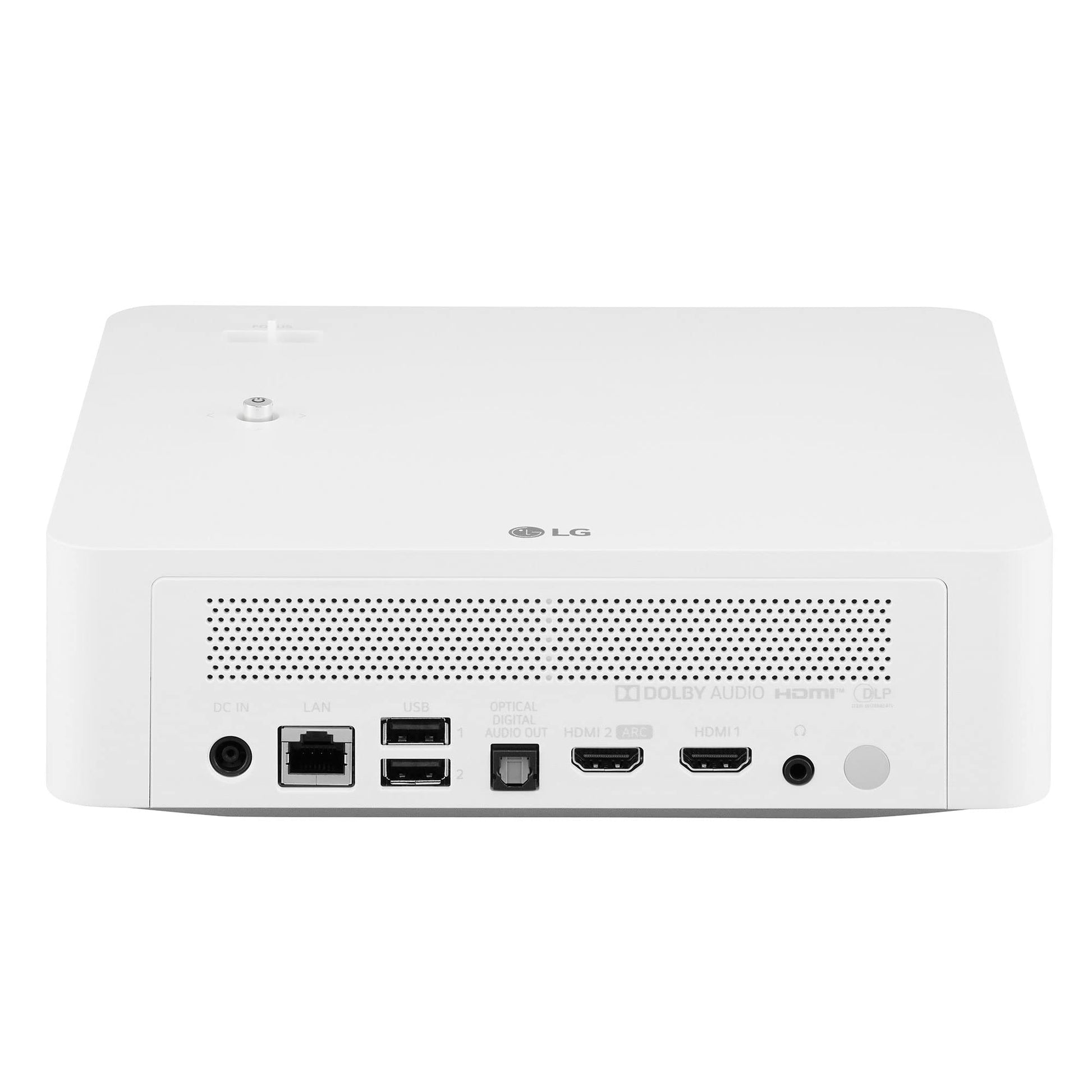 LG Proyector PF610P CineBeam, hasta 120'', LED RGBB, 1000 lúmenes, Full HD 1920 1080, HDR10 150.000:1, Smart Home Teatro portatil, Video, Disney+, Youtube, Apple TV yWireless Mirroring with MiraCast