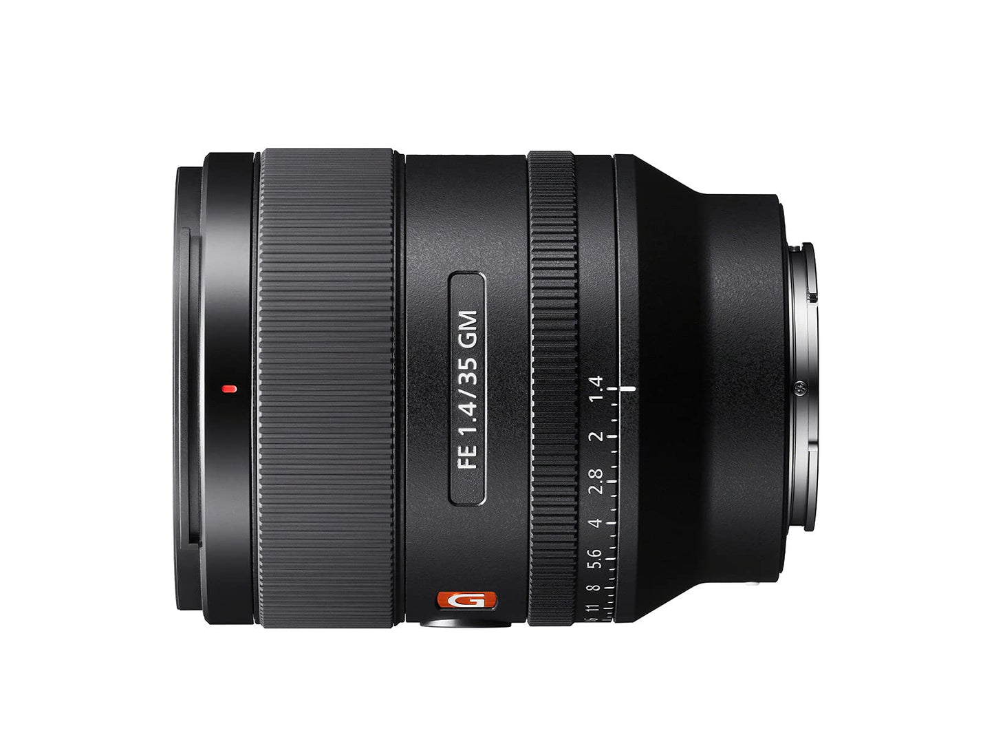 Sony Lente G Master™ Angular Fijo 35mm F1.4 Montura E Full Frame - FE con Estabilizador SEL35F14GM