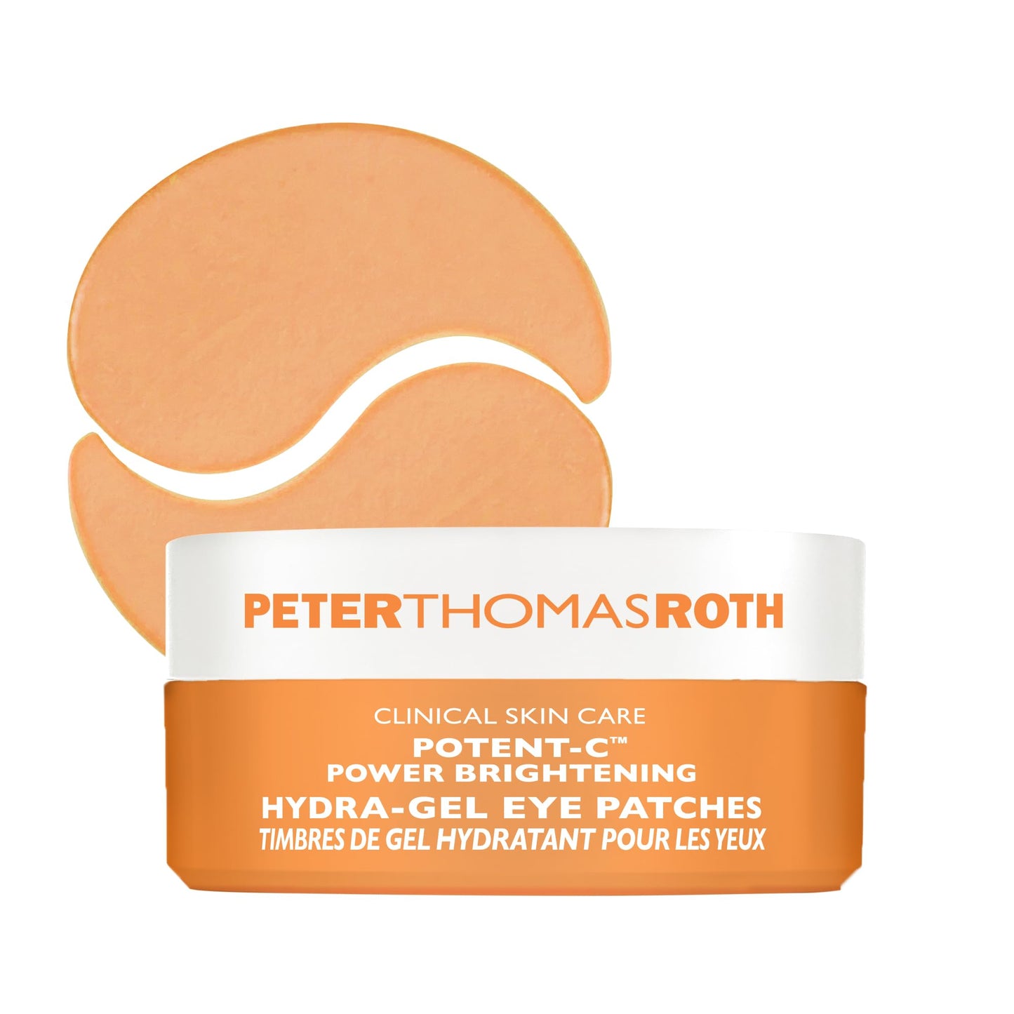 Peter Thomas Roth Potent-C Power Brightening Hydra-Gel Eye Patches With Vitamin C, Brightening Under-Eye Patches, 60 ct.